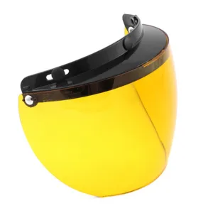 02-207 3 Snap Flip Shield - Hard Coated Amber