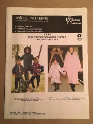 #540 CHILD DESIGNER DUFFLE