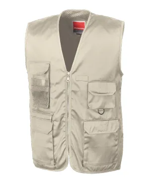 Adventure safari waistcoat | Camel