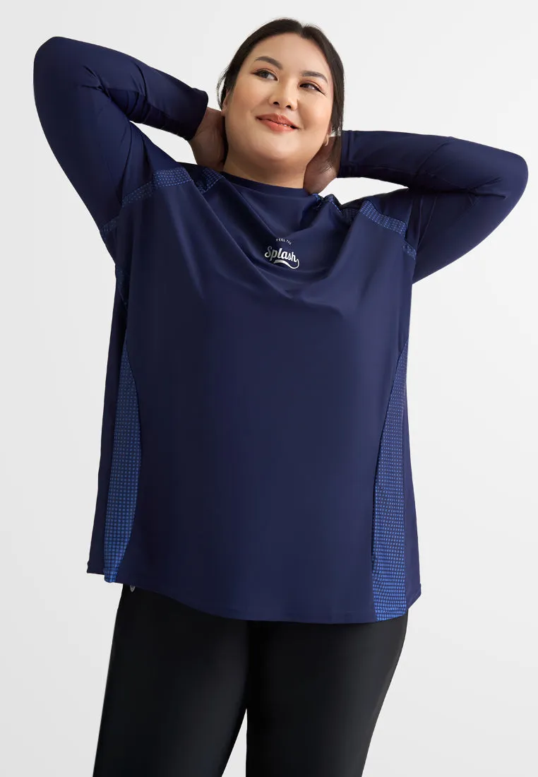 Akua Active Raglan Long Sleeve Swim Top