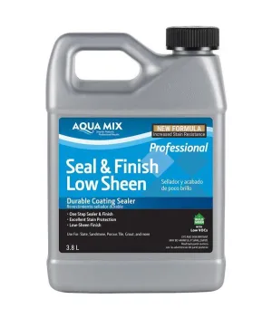 Aqua Mix Seal & Finish Low Sheen - 3.8L