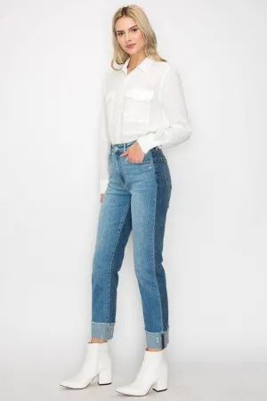 Artemis Vintage High Rise Straight Jeans