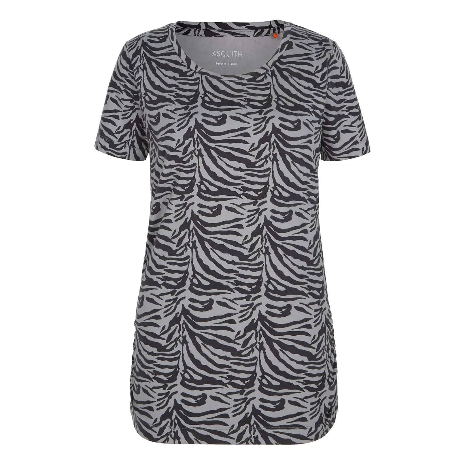 Asquith Bend It Short Sleeve Longline Cotton Tops