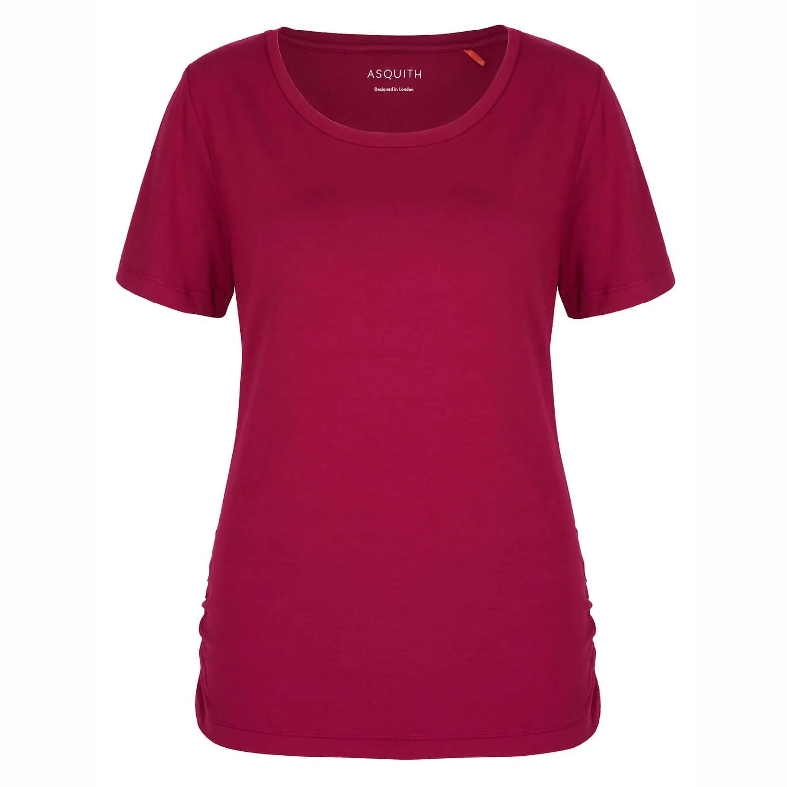 Asquith Bend It Short Sleeve Longline Cotton Tops