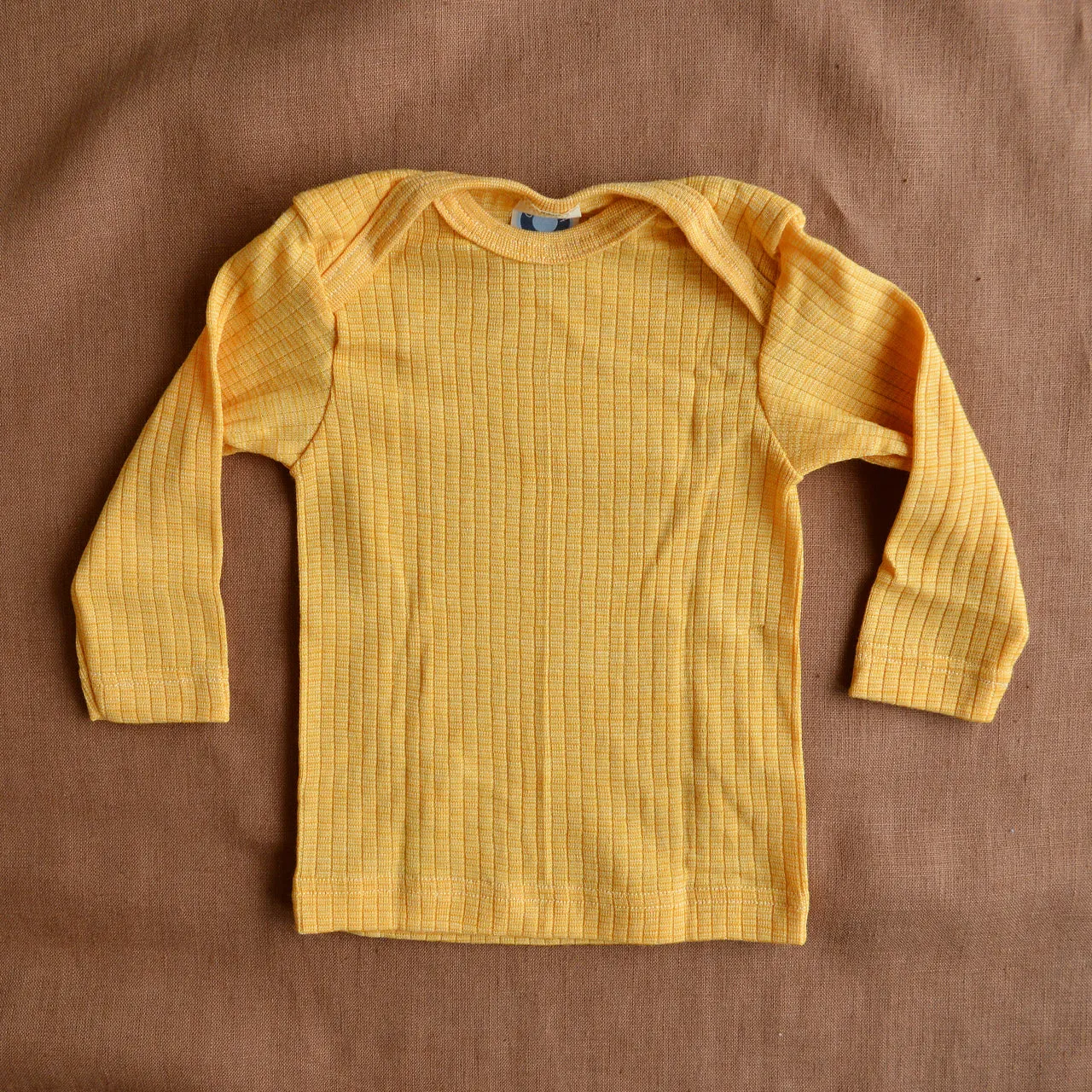 Baby Top Long Sleeve - Organic Cotton/Merino/Silk (0-3y)