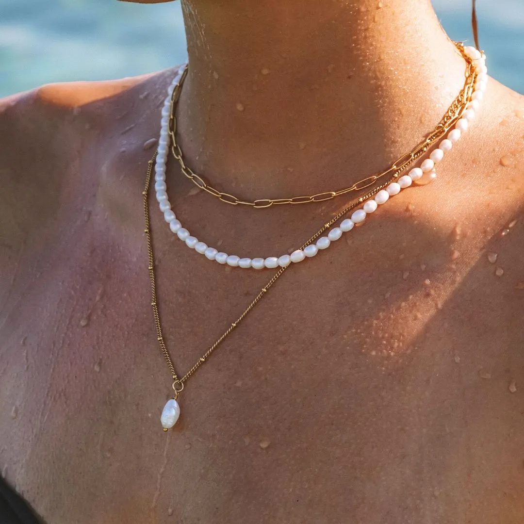 Baroque Pearl Necklace