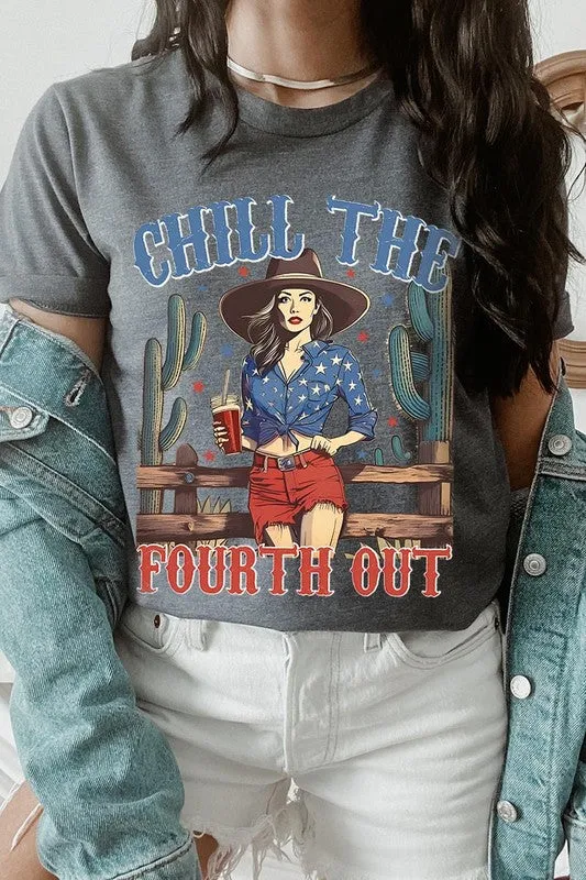 Chill The Fourth Out Graphic T Shirts