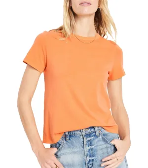 EveryWear Crew-Neck T-Shirt for Women Syrup Peach