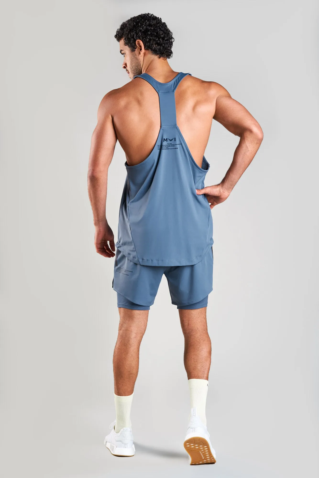 J025MI Recycled Nylon Gym Tank