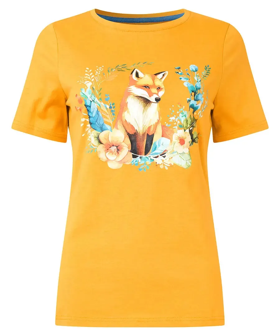 Joe Browns 14 Ochre Foxy T-Shirt