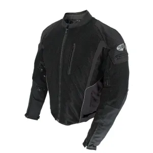 Joe Rocket Analog Mens Mesh Jacket Black/Black