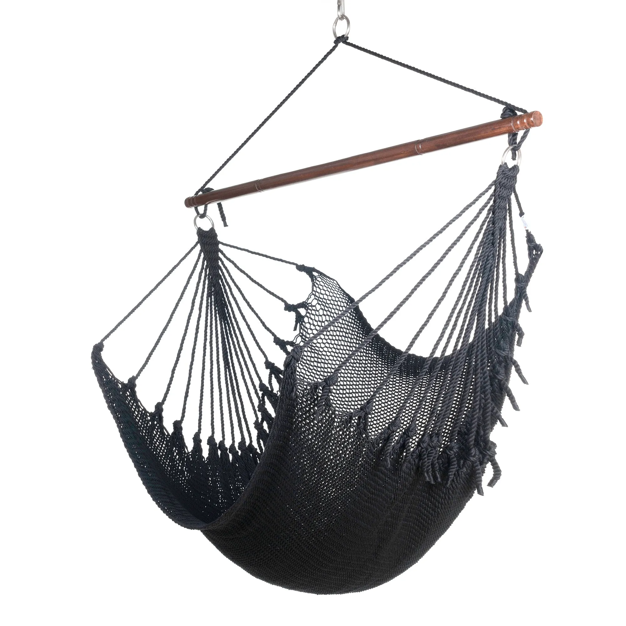 Jumbo Caribbean Hammock Chair - Black