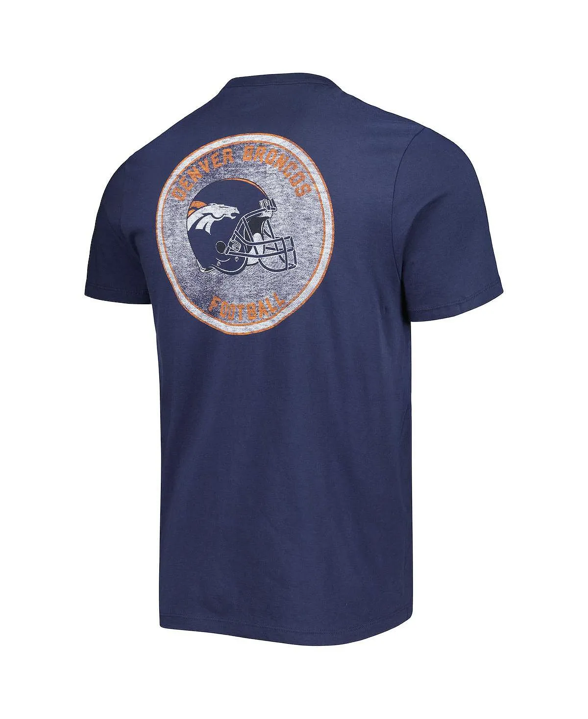 Men's Denver Broncos Open Field Franklin '47 Brand Navy T-Shirt