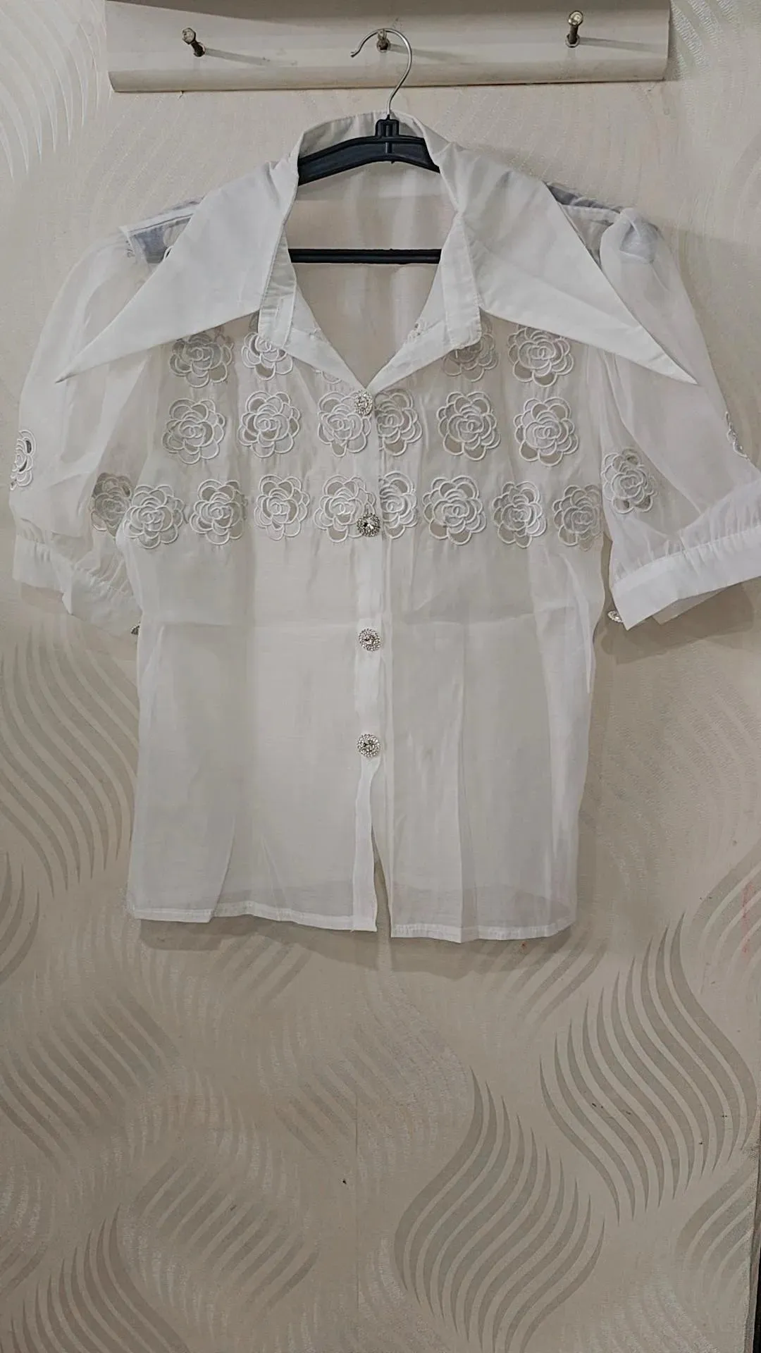 Premium cutwork shirts