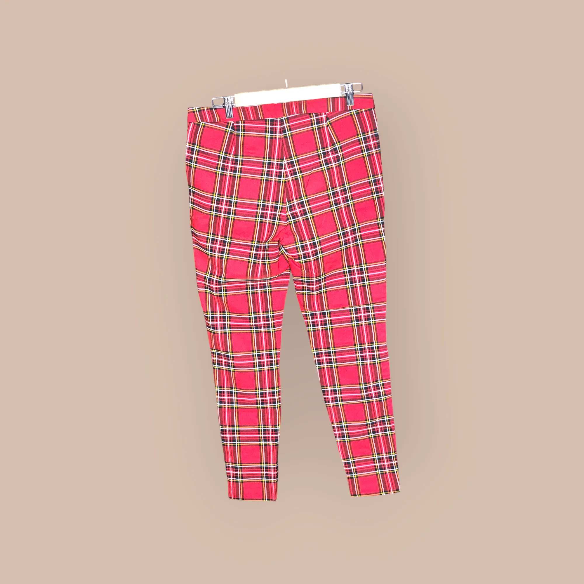 Red Big Checks Pant