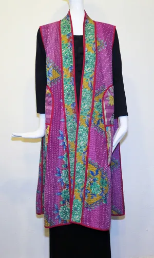 Saragossa Cotton Kantha Vest