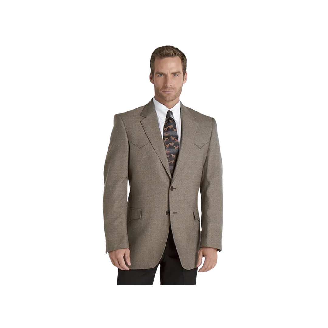 Sidran Men's Plano Donegal Sport Donegal Brown Coat