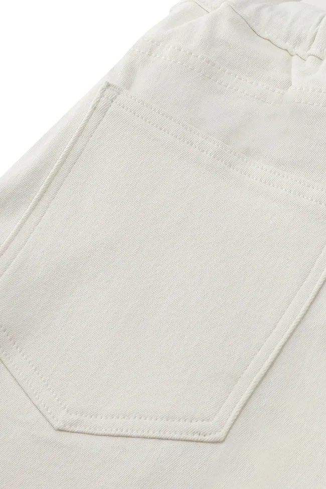 White Paper Bag Jeans