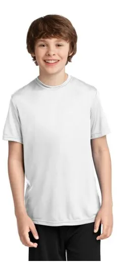 Youth Port & Company Performance T-shirt (100% Polyester)