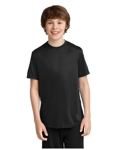 Youth Port & Company Performance T-shirt (100% Polyester)